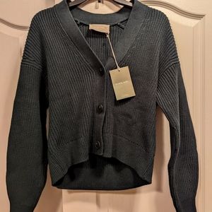 Everlane organic cotton relaxed cardigan